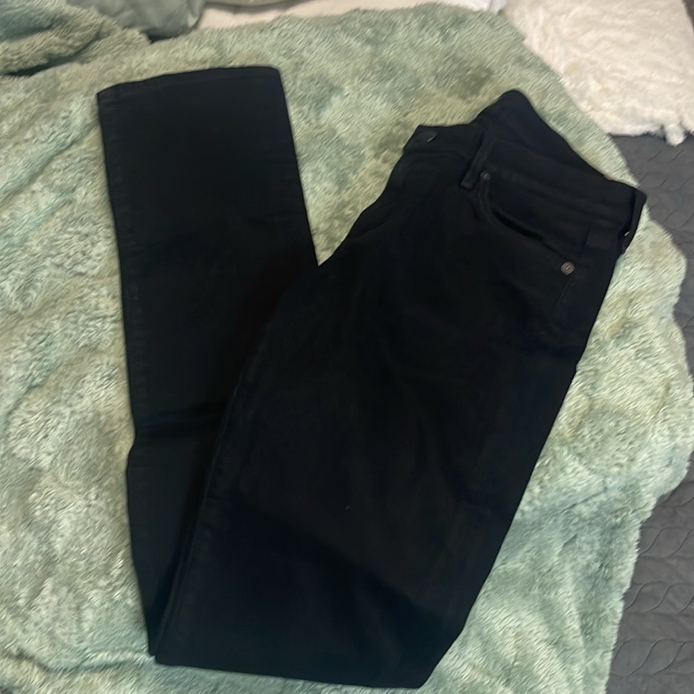 Citizens of Humanity - Black Skinny Jeans -size 28 - Ava low rise, straight leg